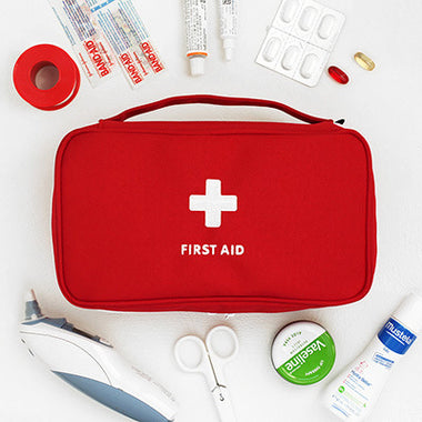 Empty Multi-Layer First Aid Pouch